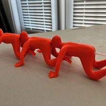 human centipede bowden tube holder 3d print model - Mito3D