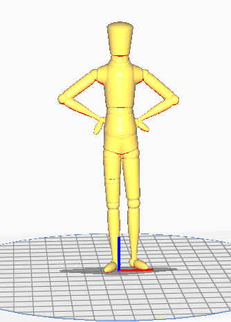 humano figura arte 3D print model - Mito3D