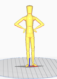 insan şekil Sanat 3d print model - Mito3D