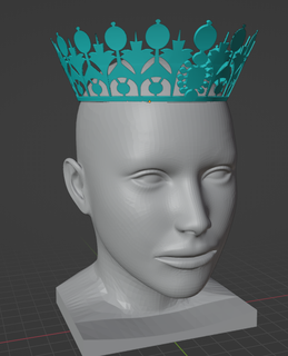 humano cabeça 3d print model - Mito3D