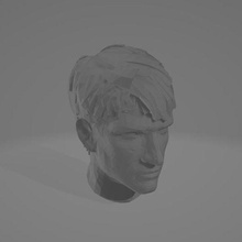 human head 2 miniatures star wars legion 3d print model - Mito3D
