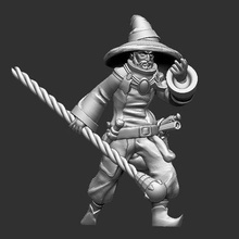human male mage fantasy d&d tool 3dprintable 3d printer action figure boardgame character dnd mini miniature dungeons dragons game humanoid rpg sorcerer statue strategy tabletop printing 3d print model - Mito3D