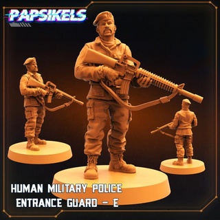 human military police entrance guard e soldier star gate stargate 3d print model - Mito3D