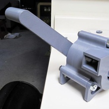 human powered planetary gear fan home Haushalt angetrieben wird Mann Mensch angekurbelt - Kurbel 3d print model - Mito3D