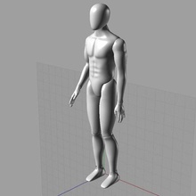 human scale various 3d print model - Mito3D