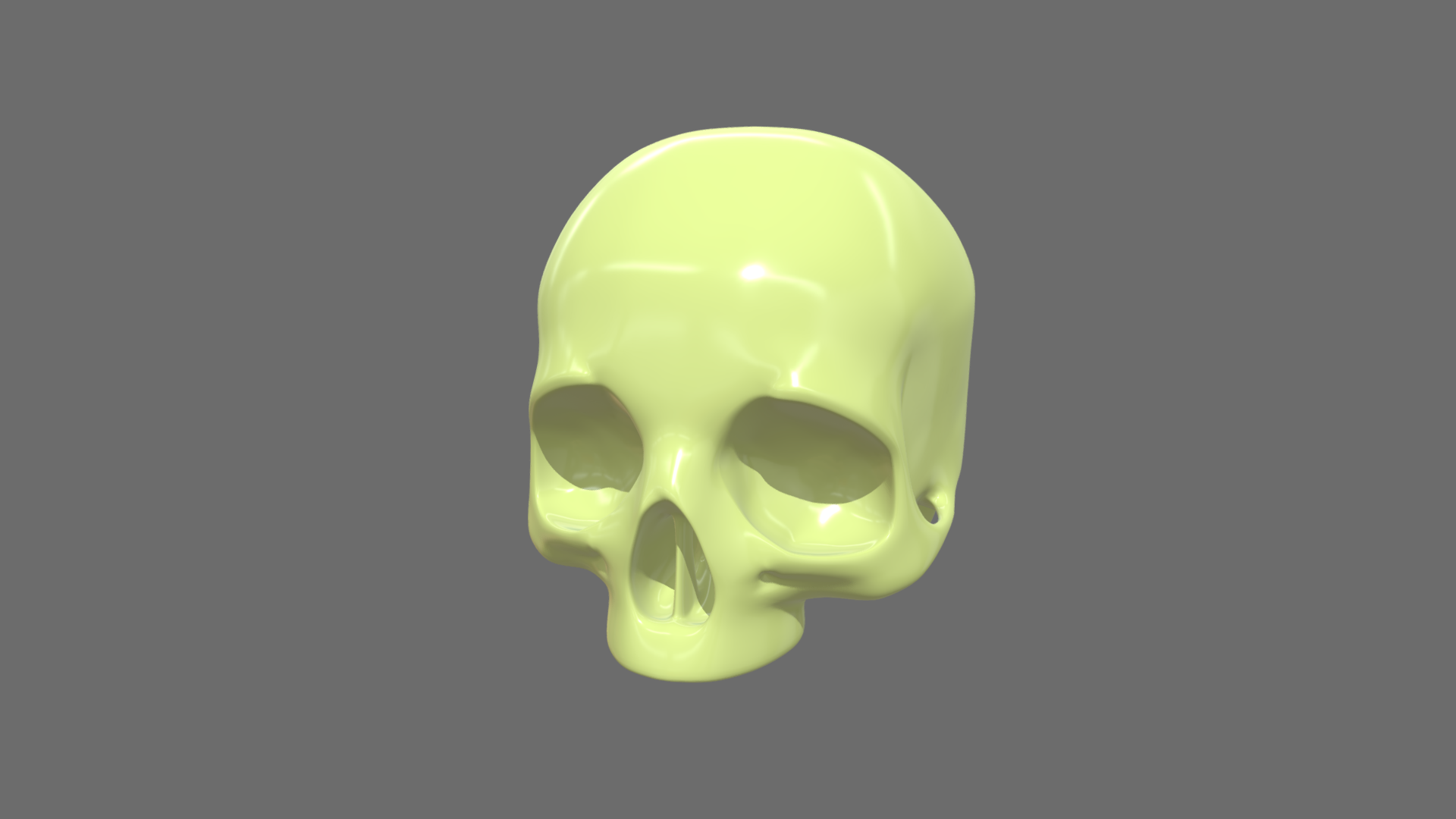 umano cranio giocattolo portachiavi arte Morte Halloween costume scultura corpo 3D print model - Mito3D