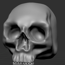 human skulls pack game d&d dungeonsanddragons 5e dnd miniature skull humanskull warhammer40k evil bones 3d print model - Mito3D