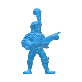 Soldat Armbrustschütze Oldhammer Armbrust 3d print model - Mito3D