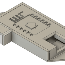 humidature sensor Astuccio guaina d1 mini + dht11 esphome esp8266 hassio casa assistente automazione umidità temperatura wemos 3d print model - Mito3D