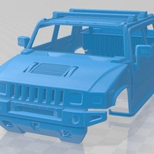 hummer h2 sut 2011 printable body car 3d print model - Mito3D