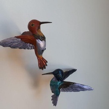 hummingbird 3d print model - Mito3D