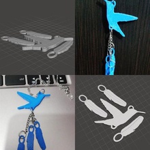 hummingbird chain jewelry anycubic3d 3d print model - Mito3D
