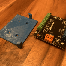 colibrí duo soporte de montaje gadget la robótica 3d print model - Mito3D