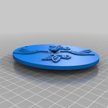 os beija-flores oval ferramenta A impressão 3d 3d print model - Mito3D