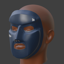 huncho máscara metro hip hop cosplay 3d print model - Mito3D