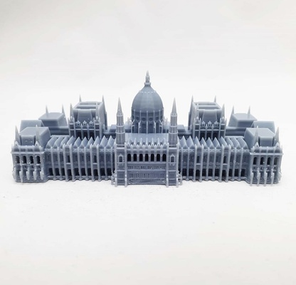hungarian parliament budapest architecture building government europe landmark hungary architect 3d print model - Mito3D