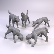 hungrig Hunde Ernte Krieg 3d print model - Mito3D