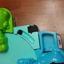 faim hippopotame lancement levier planche Jeu remplacement jouets replacement_parts 3d print model - Mito3D