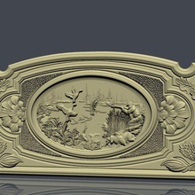 hunter frame cnc duck art 3d print model - Mito3D