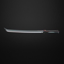 hunter sword game weapon cosplay legendary 3dprinting dagger knife 3d print model - Mito3D