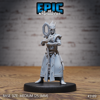 hunters guild elven red mage staff dnd miniature tabletop miniatures gaming monster 3d model rpg dndminis stl file epic-miniatures dndminiatures 3dprint 3dminiature printedminis 3dprinting dungeon fantasy roleplaying dragon warrior undead pre-supported 3d print model - Mito3D
