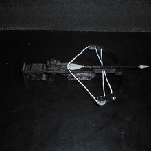 caccia arbalete vari balestra armate l'arma walking dead 3d print model - Mito3D