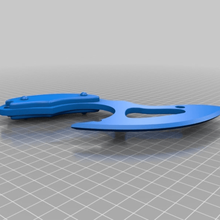 hunting skinning knife props 3d print model - Mito3D