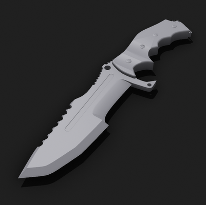 jäger messer messerprop 1 größe spiel korkmesser axt tomahawk ausbildung trainingsmesser csgo gegenschlag pubg m9bayonet überleben airsoft schutz taktisch praktisch modell machete selbstverteidigung 3d print model - Mito3D