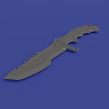 huntsman cuchillo juego de juguete el csgo 3d print model - Mito3D