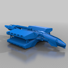 hurr - torkoth gunship game toy babylon5 babylon 5 3d print model - Mito3D