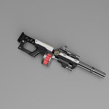 kasırga çekiç saldırı ateşi oyun av tüfeği shooter dredd fps 3d print model - Mito3D