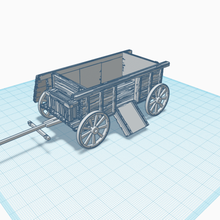 hussite war wagon game warhammer age sigmar cart mortem et gloriam medieval 3d print model - Mito3D