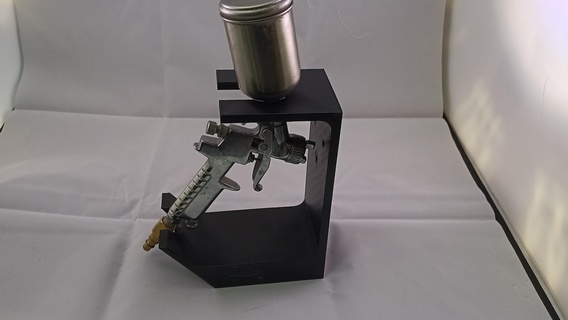 hvlp spray gun holder wall mountable garage autmotive spray gun holder hvlp  3d print model - Mito3D