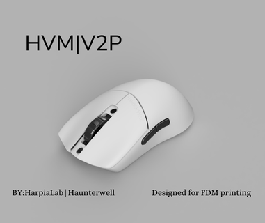 hvm-v2p viper mini shape mod v2 pro stl files 3d print model - Mito3D