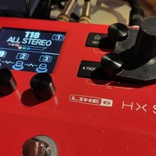 hx pisar sintonizador botão hxstomp line6 violão graves música 3d print model - Mito3D