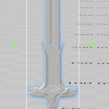 hyborian themed power swords 3d print model - Mito3D