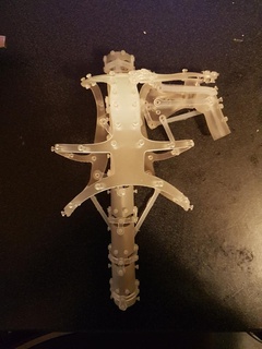 híbrido suave osso andróide experimentar robótica 3d print model - Mito3D