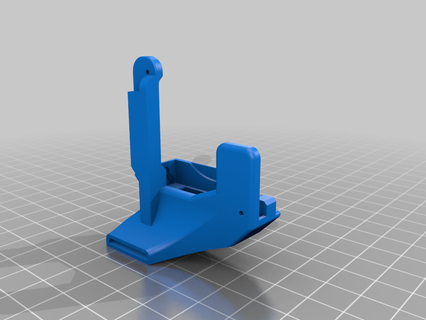 hidra hayran kanal cr dokunma yan binmek araçlar 3d yazıcı parçalar 3d print model - Mito3D