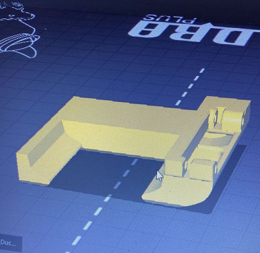 hidra ventilador conducto doble Hellboy fanducto fan4010 3D print model - Mito3D