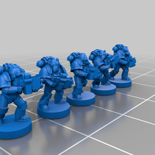 hydra headhunters - 6-8mm game epic30k epic scale horus heresy toy 3d print model - Mito3D