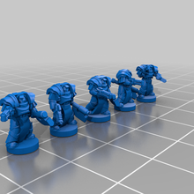 hydra terminators - 6-8mm game epic30k epic scale horus heresy toy 3d print model - Mito3D