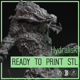 Hydralisk hazır Yazdır 3dprint 3dprinting stl Yıldız Gemisi rts yabancı zerg hidra star zanaat Uzay sci fi fantezi Warcraft 3d print model - Mito3D