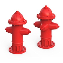 hydrant fire city extinguishing water parts tools rc diorama 3d print model - Mito3D