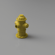 hidrant model destek diyoramalar masaüstü sahne diyorama ateş 3d print model - Mito3D