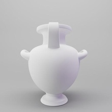 hydria antik Yunan seramik form ev eski çanak çömlek sanat kase Helenistik testi eğitim 3d print model - Mito3D