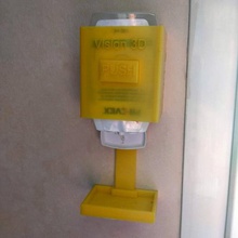 idroalcolica gel dispenser casa covid 19 il distributore 3d print model - Mito3D