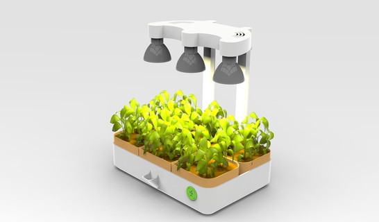 idroponico coltivatore scatola verde concorso fioriera coconut fibre plant grower 3d print model - Mito3D