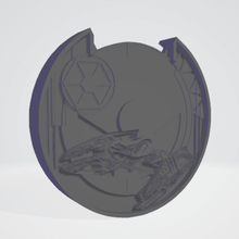 hyène bomber cadran cover - x-wing jeu jouet 3d print model - Mito3D