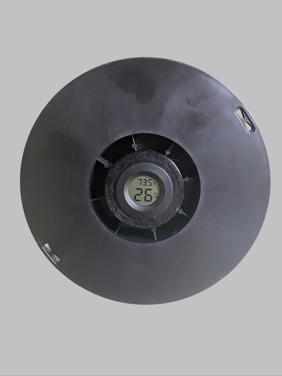 hygrometer-thermometer 56mm spool hygrometer 3d print model - Mito3D