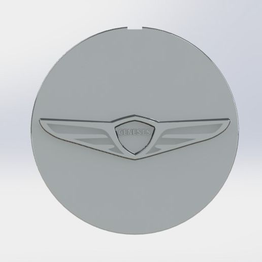 hyndai genesi wheel cover tool 3D print model - Mito3D